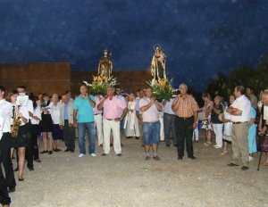 Procesion en Beninar