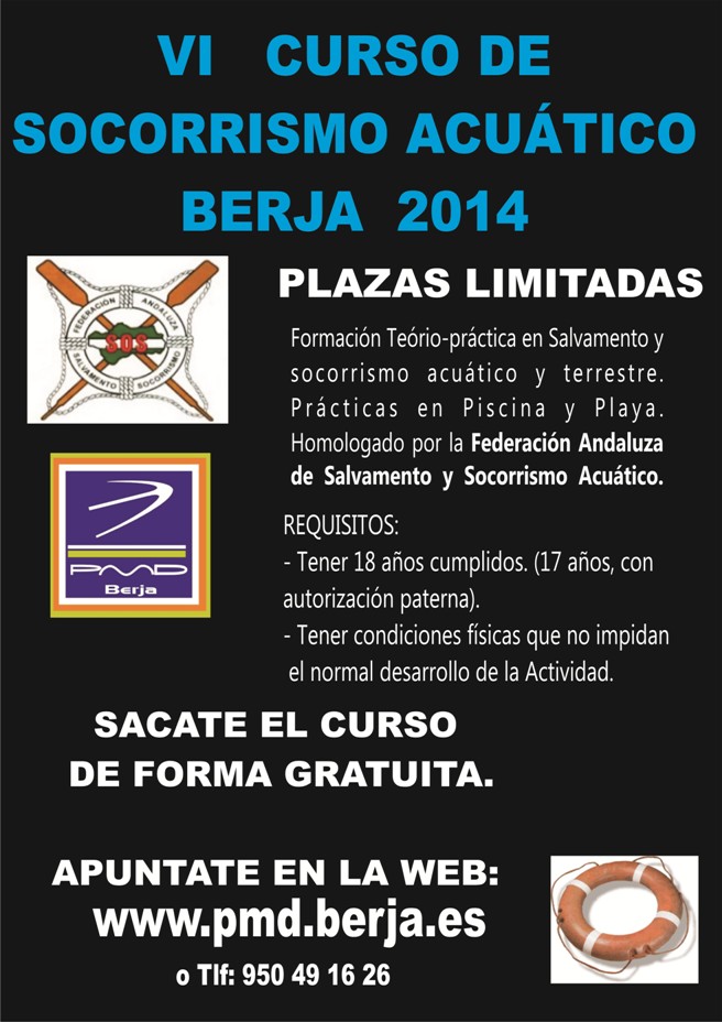 cartel curso socorrismo