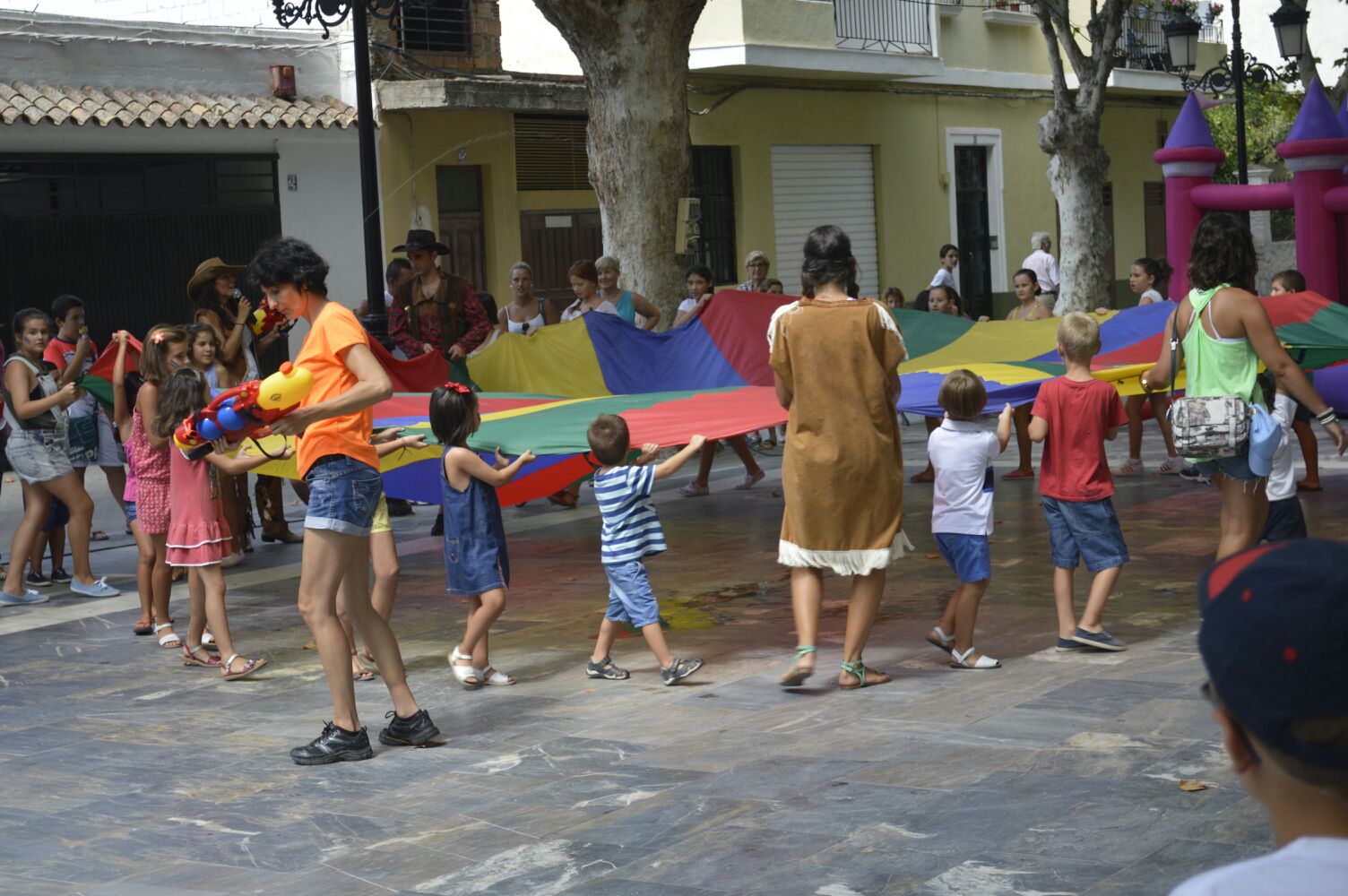 primer dia paseo parque infantil