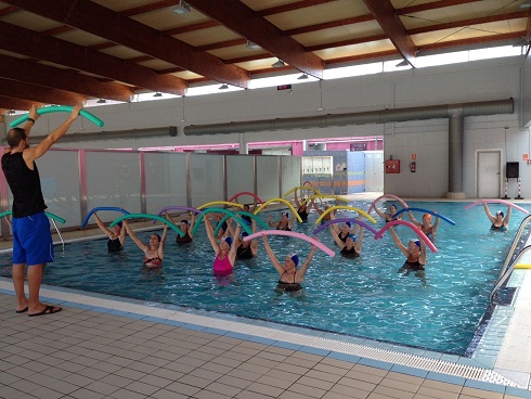 aquaerobic mayores antas bedar