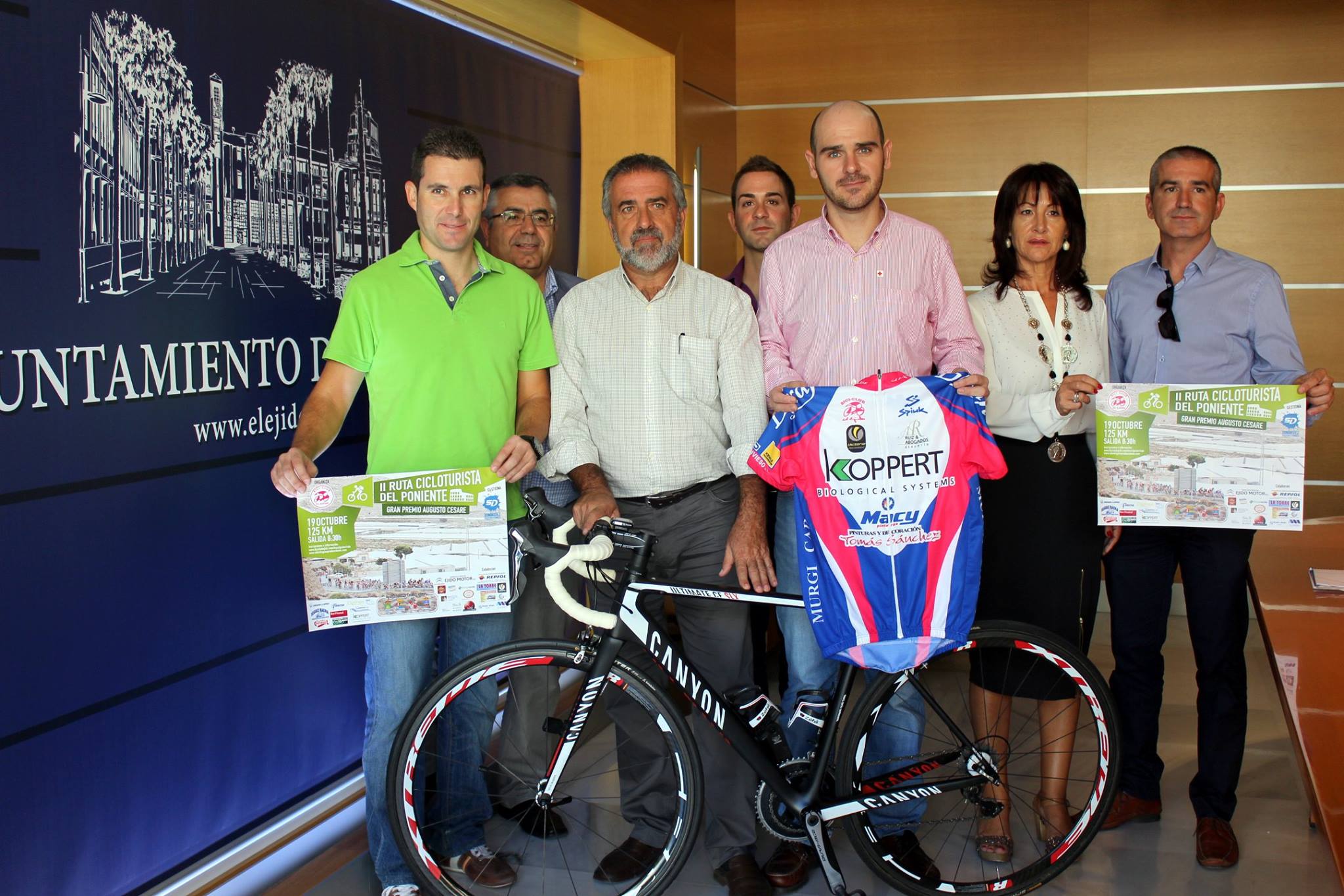 presentacion cicloturista del poniente