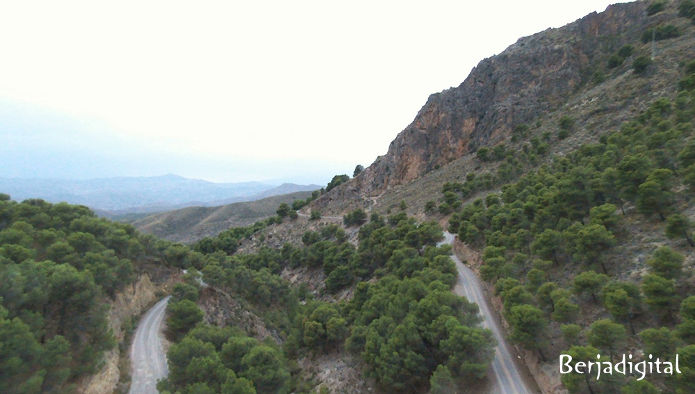 sierra de gador vista barranco