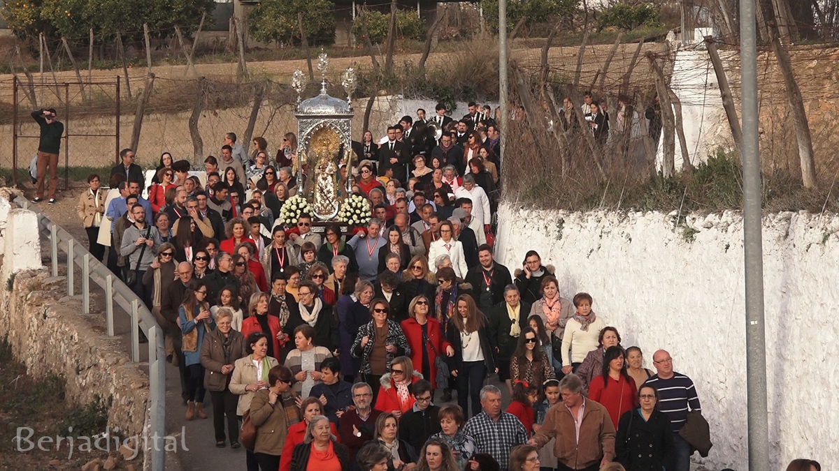 bajada virgen de gador cuaresma