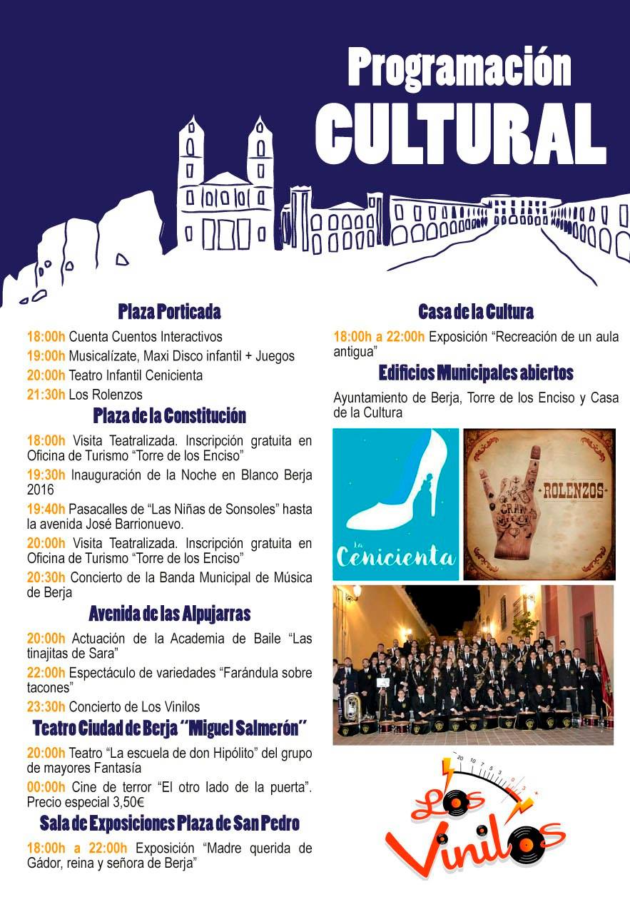 programación cultural noche en blanco