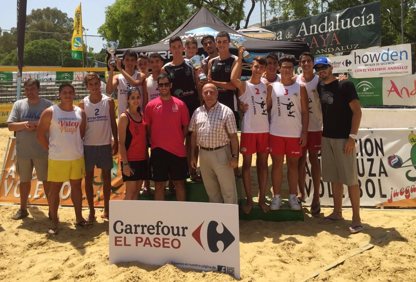 campeones voley playa berja