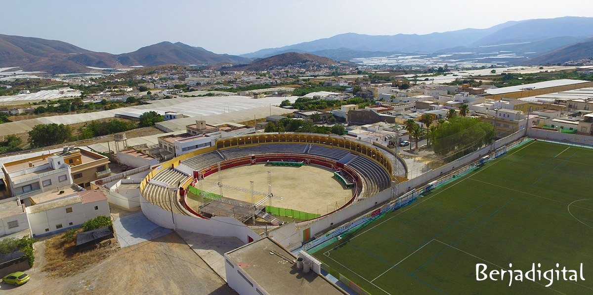 plaza de toros aerea