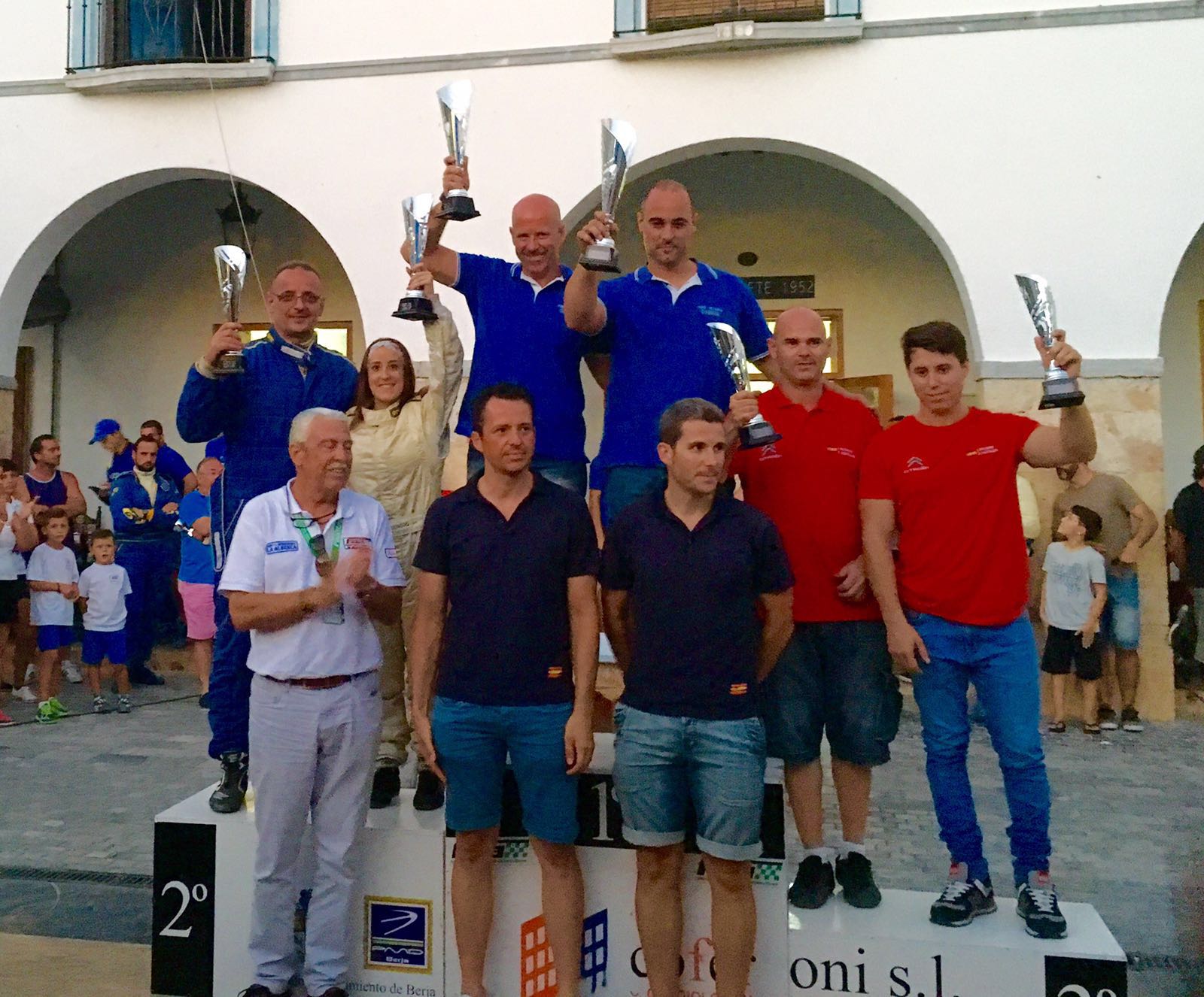 podium rally berja