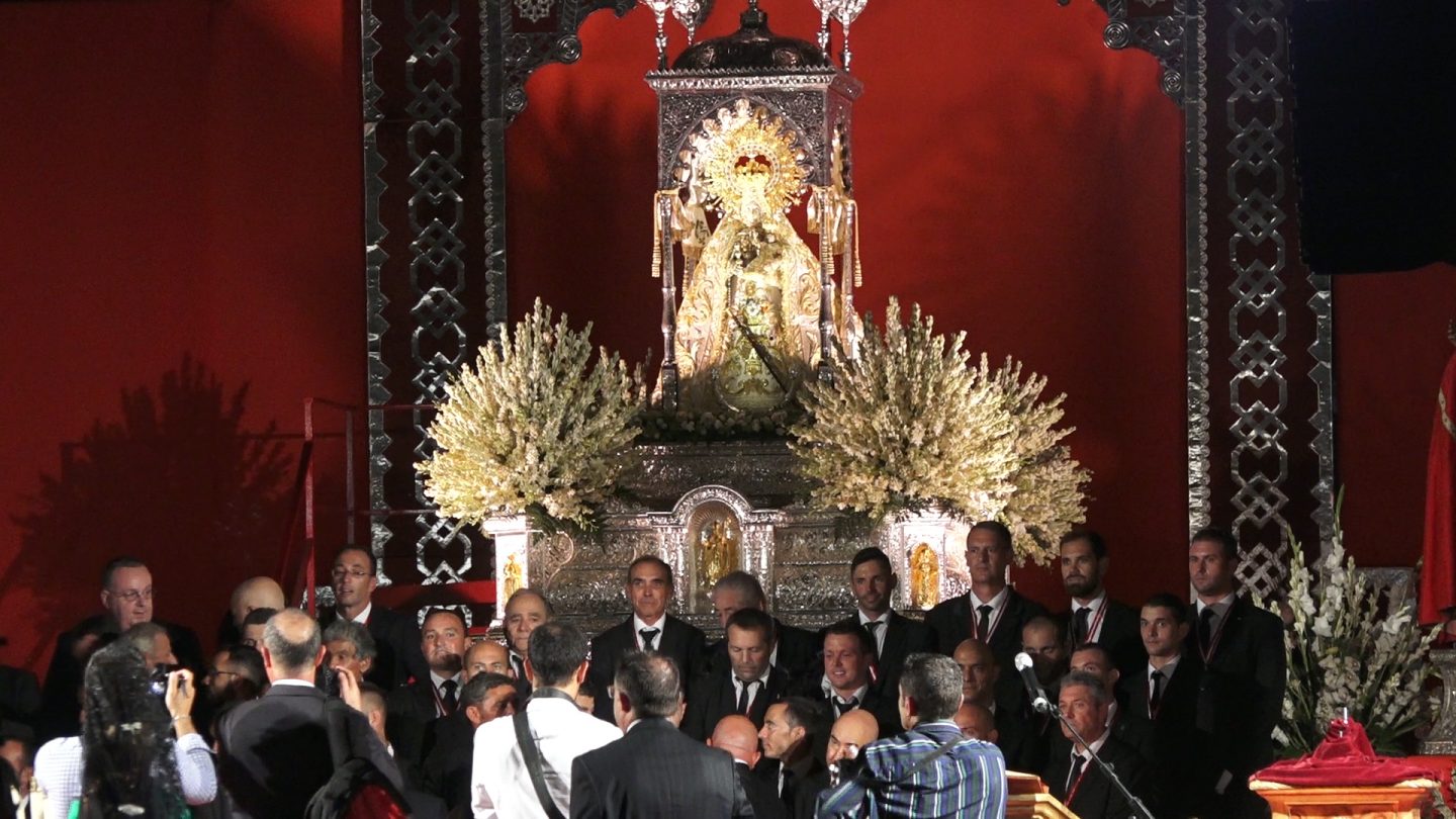 La Virgen de Gádor hará su bajada este domingo, a unos días del aniversario de su Coronación