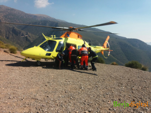 accidente parapente berja