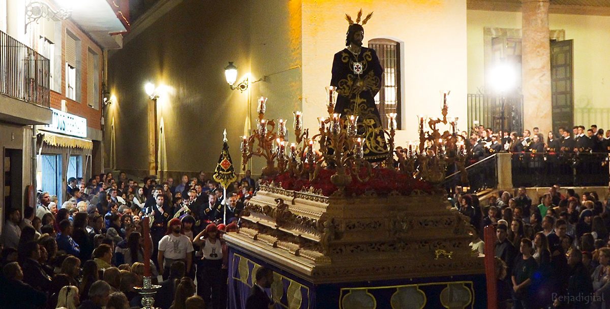 El Cautivo de Medinaceli vuelve al culto este miércoles con un traslado desde Berja a San Roque