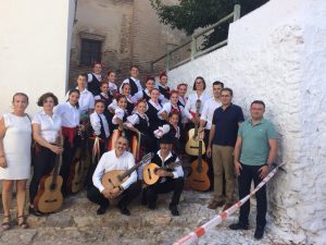 grupo musica tradicional de Berja en el Festival de musica de la alpujarra turon