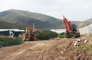 Reparacion de caminos rurales en Berja