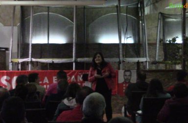 mitin psoe isabel arevalo abril 2019