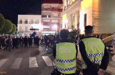 policia local de berja en semana santa 2019