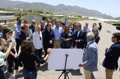 la consejera de fomento visita variante de berja 2019