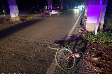 accidente en Berja atropello ciclista