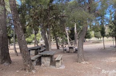 merenderos del parque periurbano de Castala