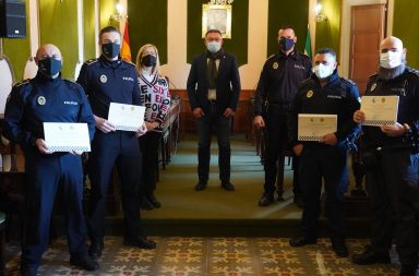 reconocimiento policia local berja pandemia