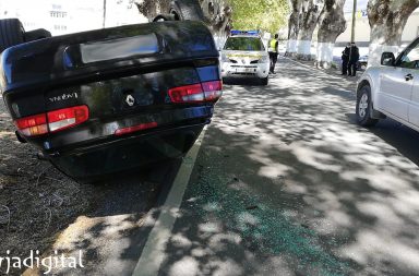 accidente carretera de Adra cerca urbanizacion Berja