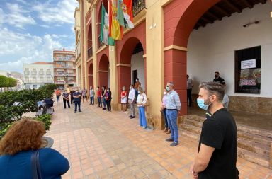 minuto de silencio victimas covid 2020 Berja