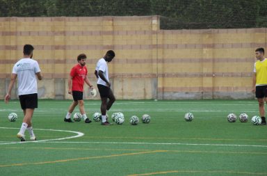 entrenamiento berja cf octubre 2021