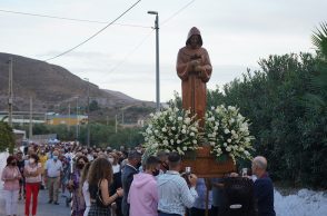 procesion de san francisco peñarrodada Berja 2021