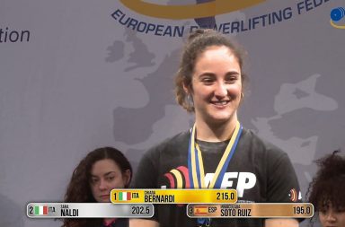 inma soto ganadora powerlifting Berja