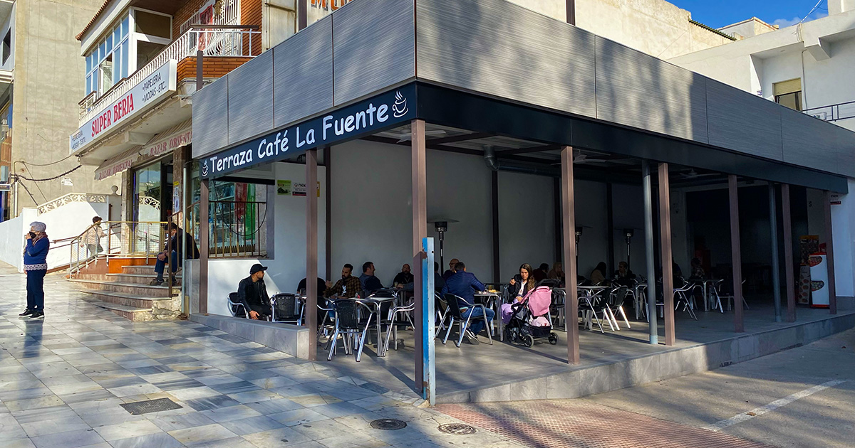 Abre en Berja la Terraza Café La Fuente | Berja digital