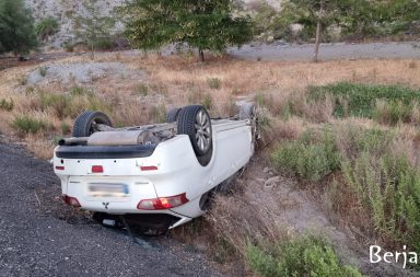 accidente de trafico carretera Berja Adra julio 2022 fallecido
