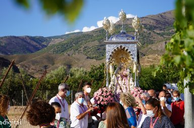 previo Bajada Virgen de Gádor Berja 2022 septiembre