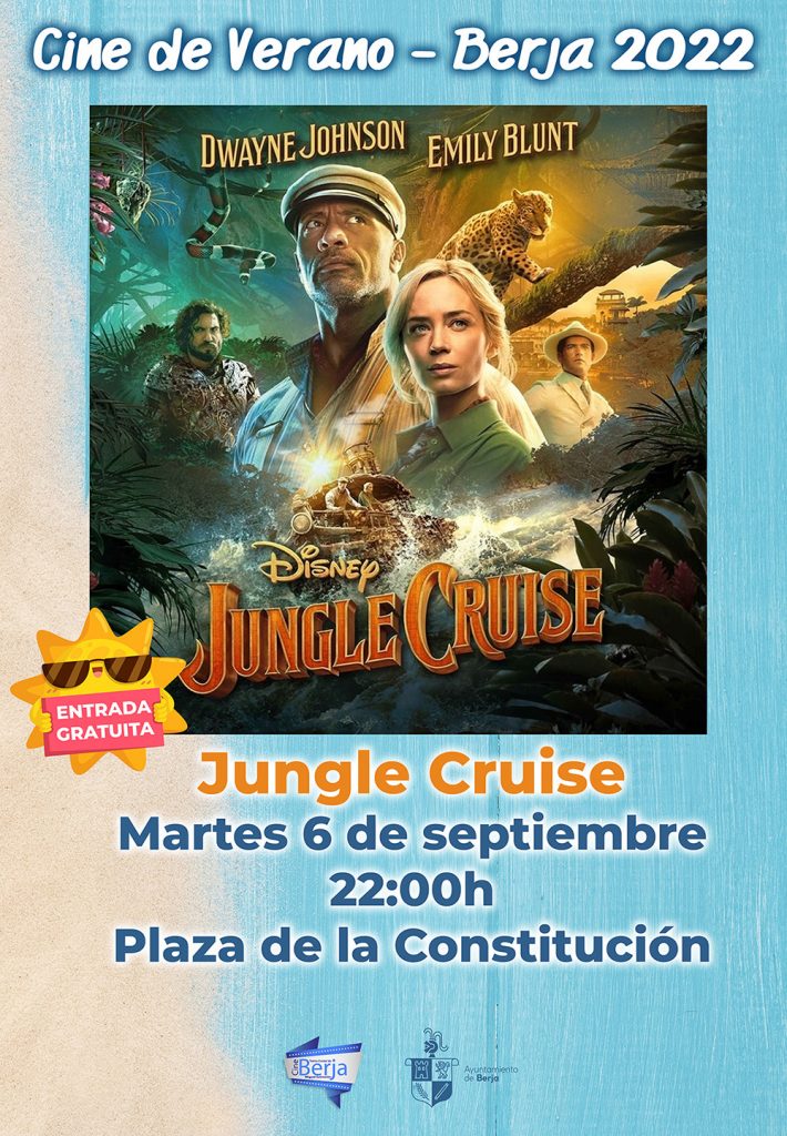 Jungle Cruise cartel cine Berja Plaza Constitucion 2022