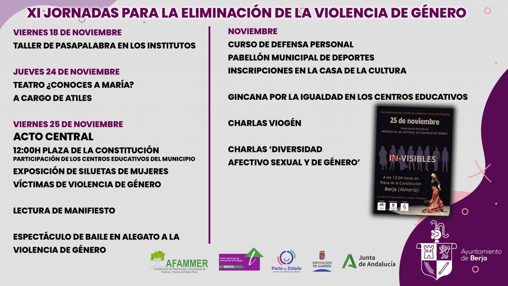 XI JORNADAS PARA LA VIOLENCIA DE GENERO copia