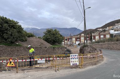 nuevo tramo via saludable San Roque carretera Berja