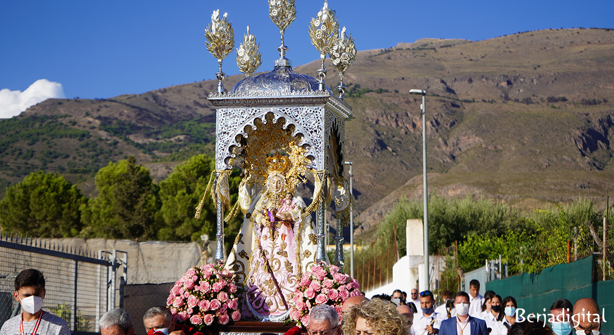 Berja rinde culto a la Virgen de Gádor del 27 de agosto al 10 de septiembre