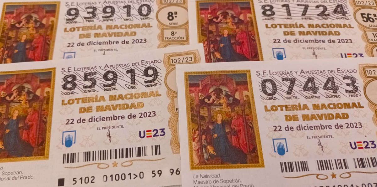 Esta es la Lotería de Navidad de los colectivos de Berja para el sorteo de este 2023