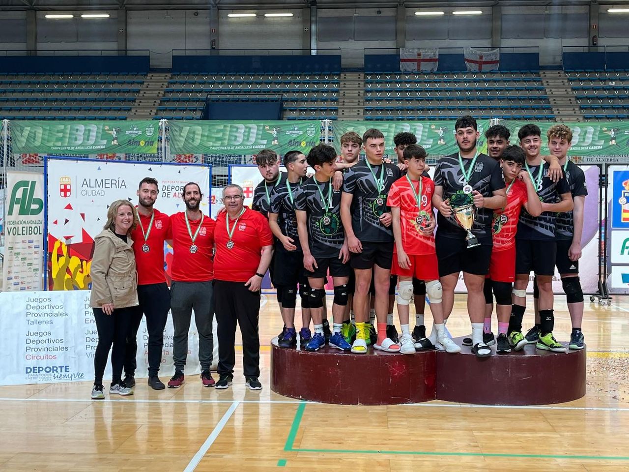 El juvenil masculino del Club Voleibol de Berja se clasifica para el Campeonato de España