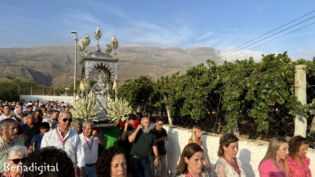 bajada virgen de Gador 2024 septiembre Berja