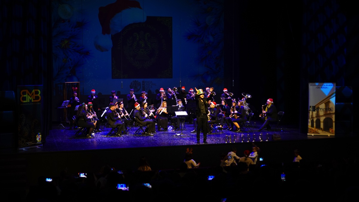 Música y solidaridad se unen en el Concierto de Navidad de la Banda de Berja