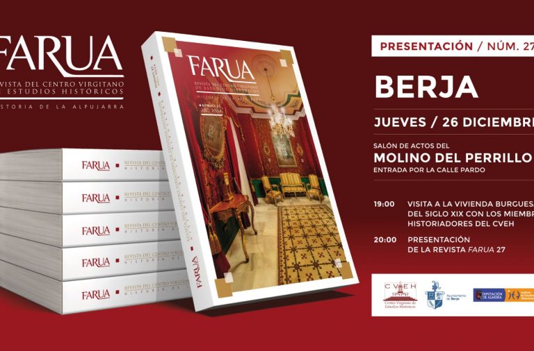 Esta tarde se presenta un nuevo número de la revista Farua en el Molino del Perrillo