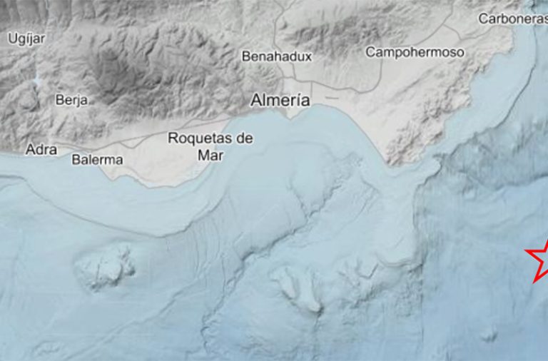 Un terremoto de magnitud 5,5 se deja sentir en Berja en la mañana de este lunes