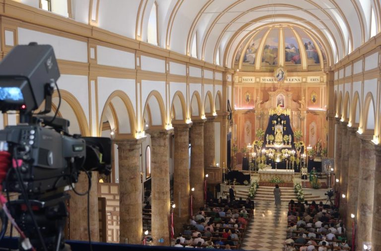 Revive la Santa Misa de Canal Sur emitida desde la Parroquia de la Anunciación de Berja