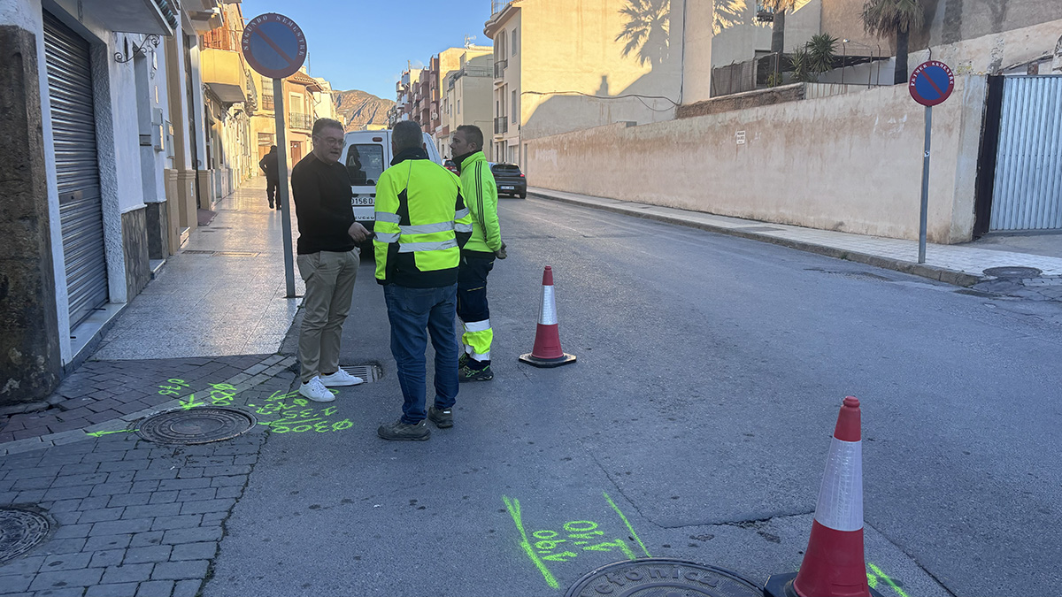 Arpo prepara las obras de los colectores de saneamiento en la Carrera de Granada