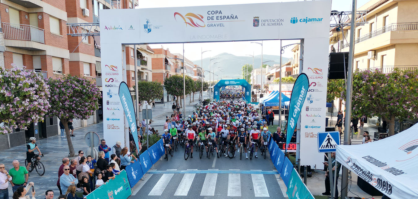 Berja albergará dos Copas de España el mismo día con La Indomable Gravel y MTB