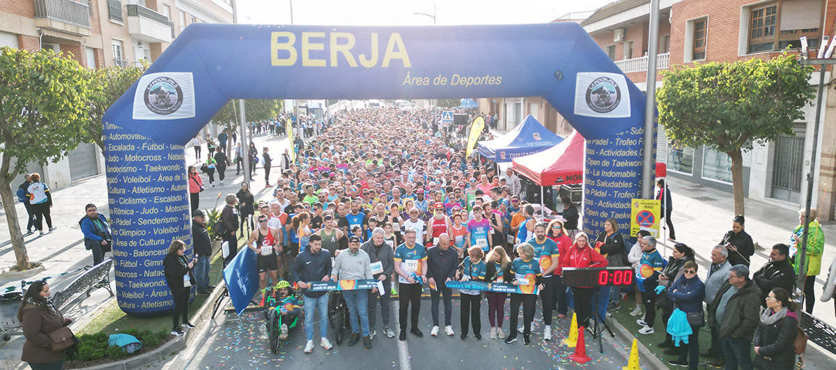 Berja transforma kilómetros en 12.000 euros de ayuda para niños con cáncer