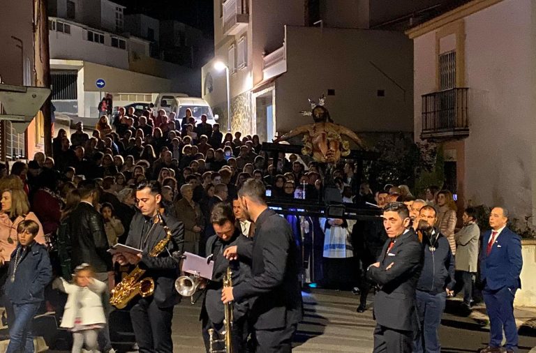El Cristo de la Buena Muerte protagoniza este sábado el Vía Crucis de las Hermandades y Cofradías de Berja