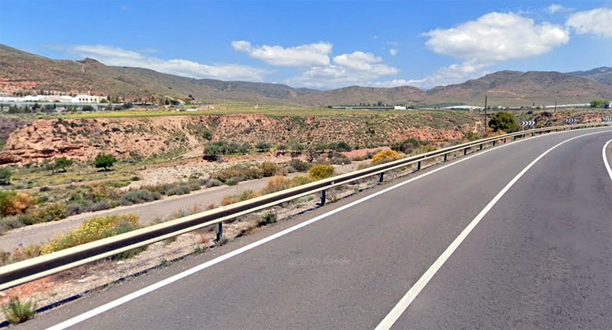 Fallece un vecino de Berja de 43 años tras salirse de la carretera en la A-347