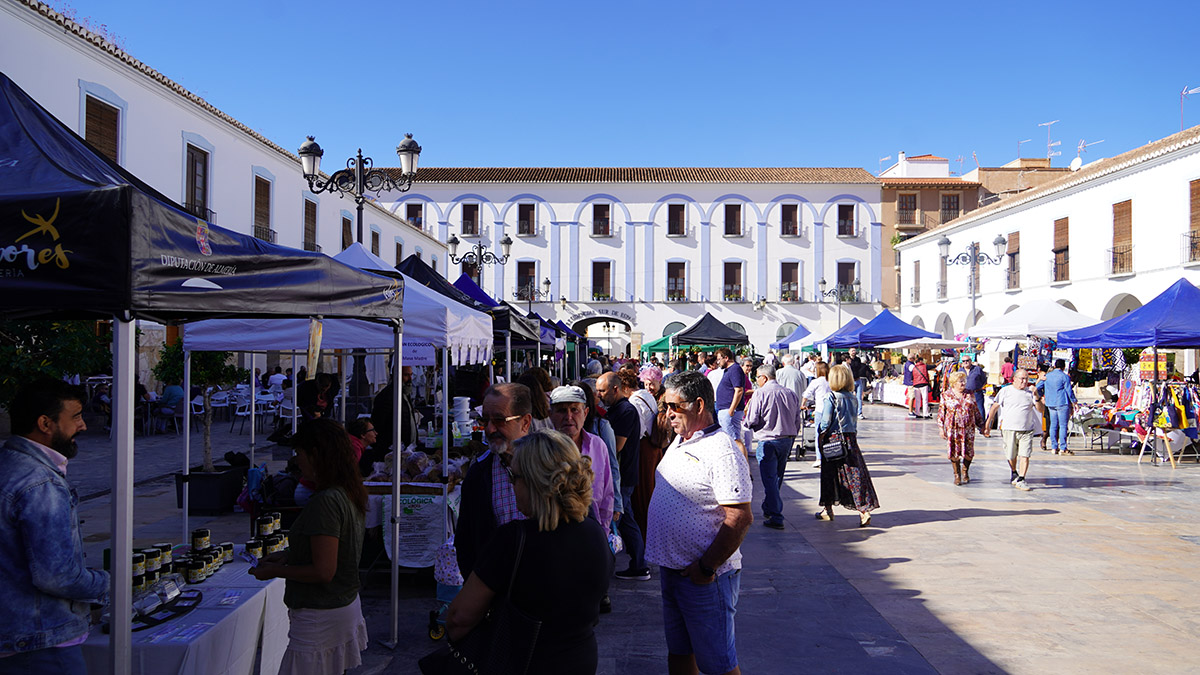 El Agro-Mercado de Berja se celebrará el 24 de mayo de 2026 en la Plaza Porticada