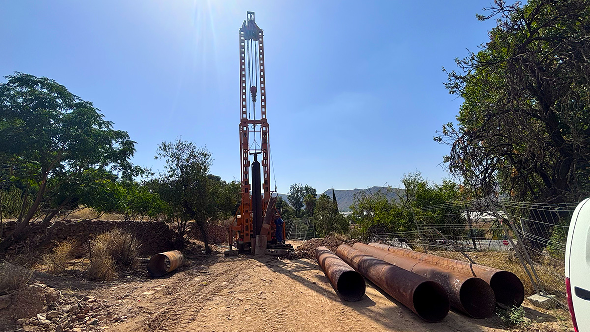 Comienzan los trabajos para buscar una nueva fuente de agua para el riego de Alcaudique